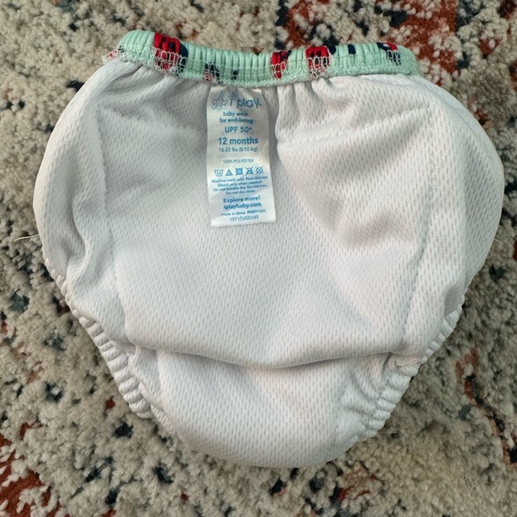 i play. Green Watermelon Print Kids Swim diaper - Picture 3 of 4